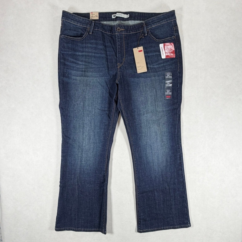 Levi's Women's Dark Blue Boot Cut Jeans
